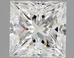 0.9ct PRINCESS F VVS1 Natural diamond