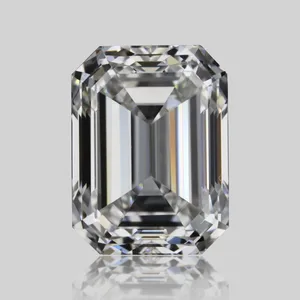 0.7ct EMERALD F VVS2 Natural diamond