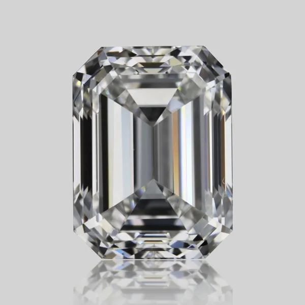 0.7ct EMERALD F VVS2 Natural diamond