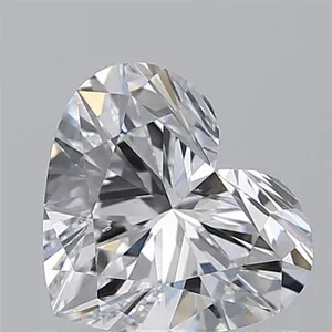 0.9ct HEART D SI1 Natural diamond
