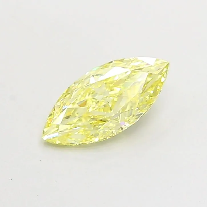 1.01ct MARQUISE Fancy Yellow VS2 Coloured Lab diamond