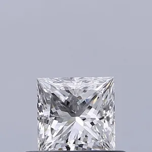 0.41ct PRINCESS D VVS1 Natural diamond