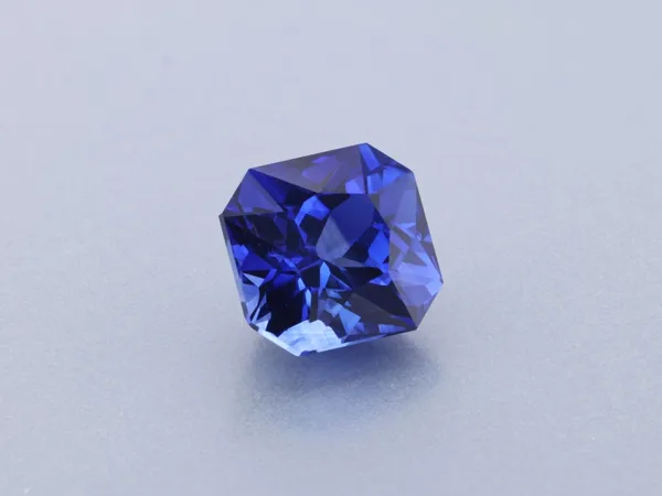 1.1ct Blue Sapphire, Radiant Cut gemstone