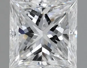 0.81ct PRINCESS E VVS2 Natural diamond