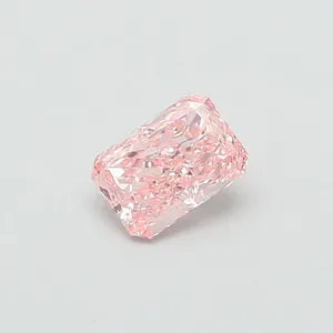 1.03ct RADIANT Fancy Intense Pink VVS2 Coloured Lab diamond