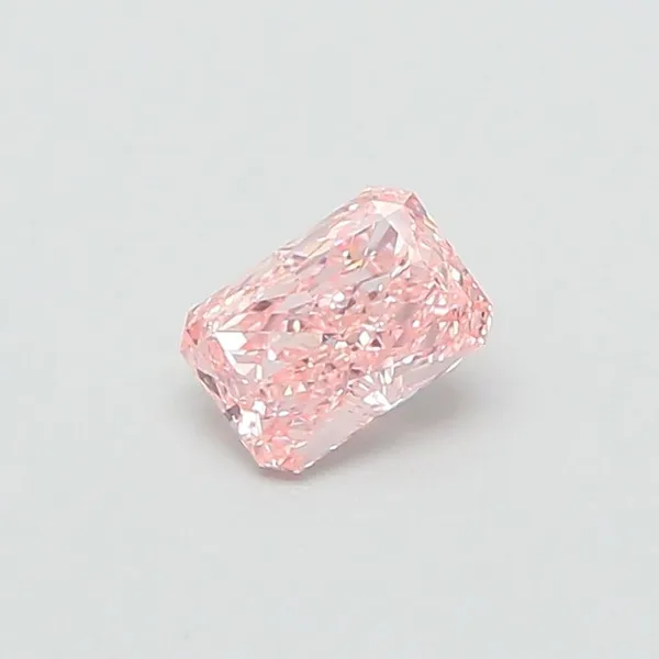 1.03ct RADIANT Fancy Intense Pink VVS2 Coloured Lab diamond