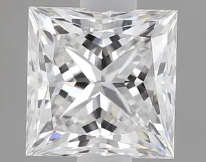 0.55ct PRINCESS F VVS2 Natural diamond