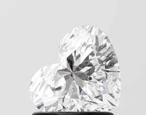 1.07ct HEART E VS1 Lab diamond