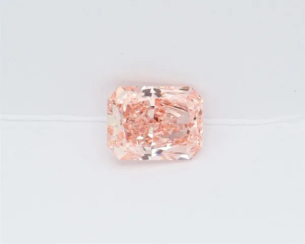 1ct RADIANT Fancy Vivid Pink VVS2 Coloured Lab diamond