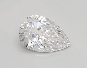0.67ct PEAR D VS1 Lab diamond
