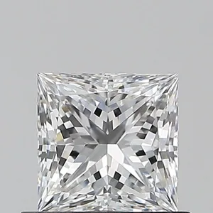 0.7ct PRINCESS E VVS1 Natural diamond