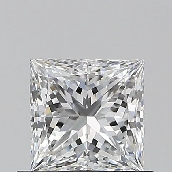 0.7ct PRINCESS E VVS1 Natural diamond