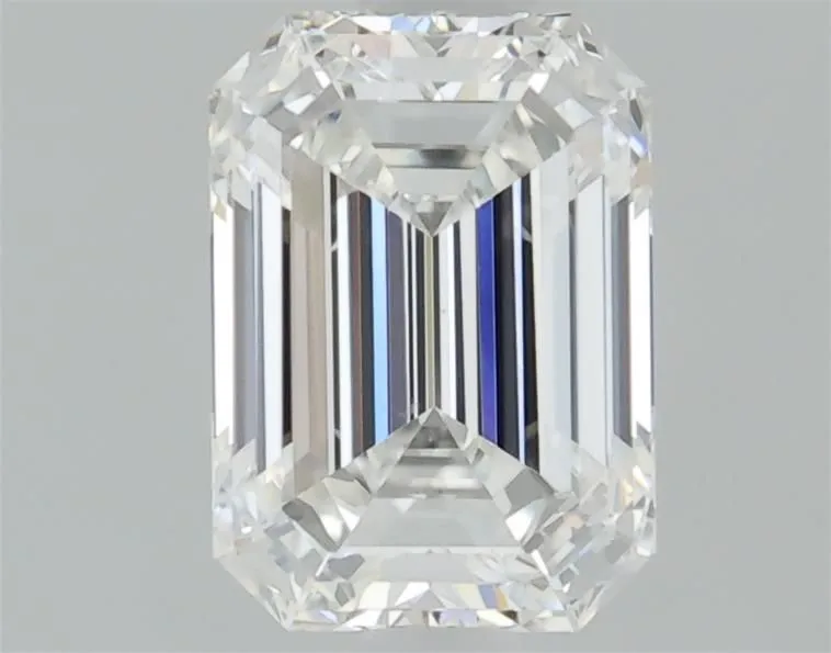 0.51ct EMERALD F VS2 Natural diamond