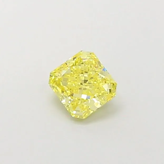 1.02ct RADIANT Fancy Intense Yellow VS1 Coloured Lab diamond
