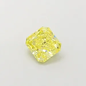 1.02ct RADIANT Fancy Intense Yellow VS1 Coloured Lab diamond