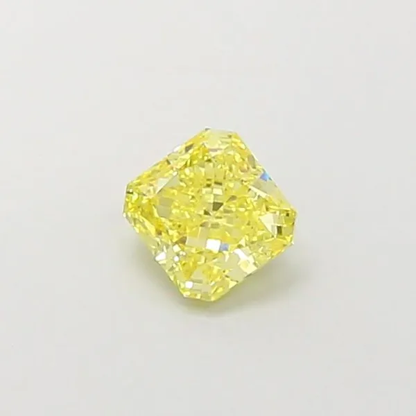 1.02ct RADIANT Fancy Intense Yellow VS1 Coloured Lab diamond