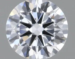 0.38ct ROUND D VS2 Lab diamond