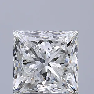 1.21ct PRINCESS F VVS2 Natural diamond