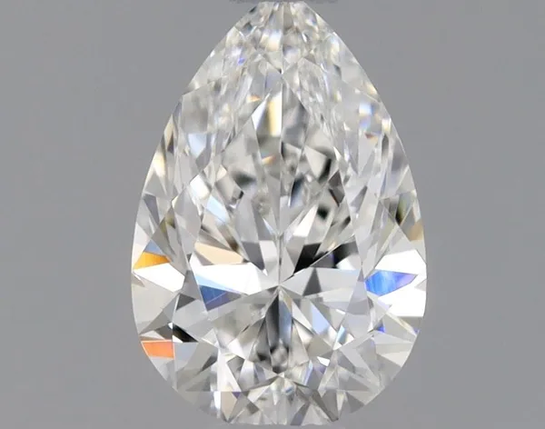 0.32ct PEAR F VVS2 Natural diamond
