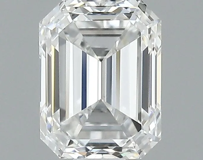0.60ct EMERALD F VS1 Natural diamond