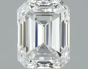 0.6ct EMERALD F VS1 Natural diamond