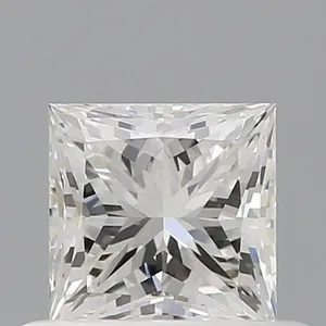 0.5ct PRINCESS H VVS2 Natural diamond