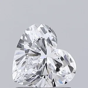 1.04ct HEART D VVS1 Lab diamond