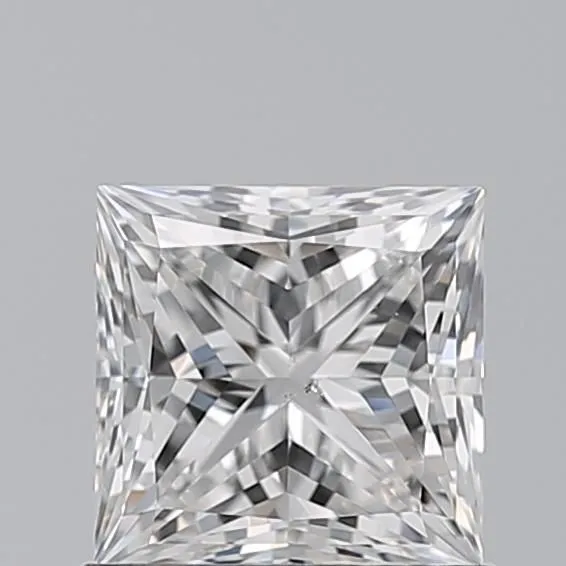 1.02ct PRINCESS F SI1 Natural diamond