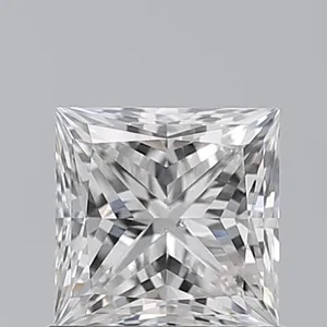 1.02ct PRINCESS F SI1 Natural diamond