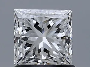 1.01ct PRINCESS F VVS2 Natural diamond