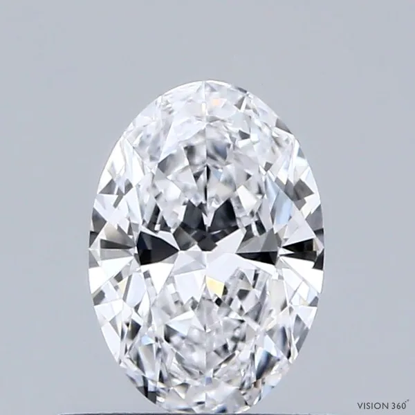0.5ct OVAL D VVS1 Natural diamond