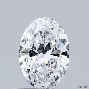 0.5ct OVAL D VVS1 Natural diamond