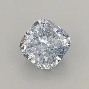 1.18ct CUSHION Fancy Intense Blue VS2 Coloured Lab diamond