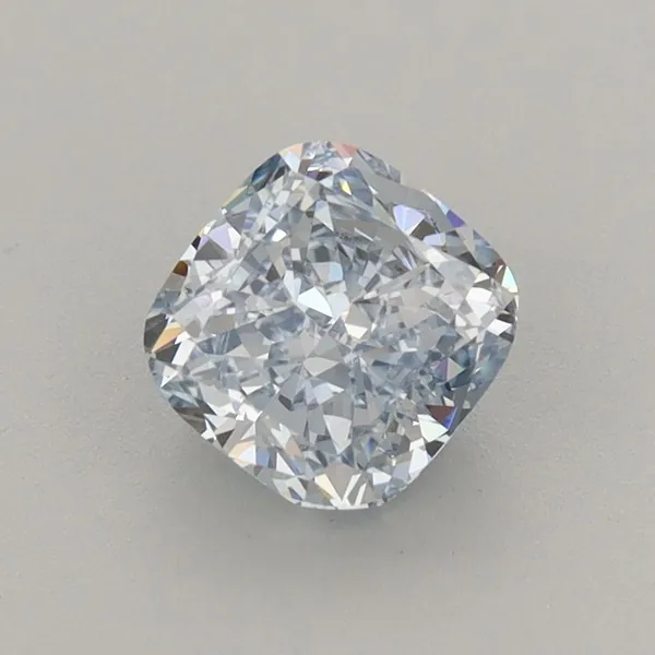 1.18ct CUSHION Fancy Intense Blue VS2 Coloured Lab diamond
