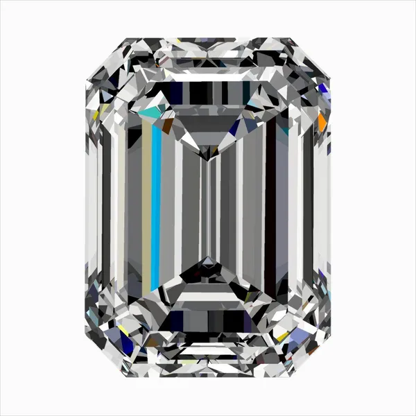 0.32ct EMERALD H VVS2 Natural diamond