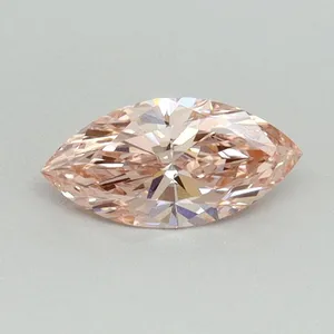 0.52ct MARQUISE Fancy Intense Pink VS1 Coloured Lab diamond