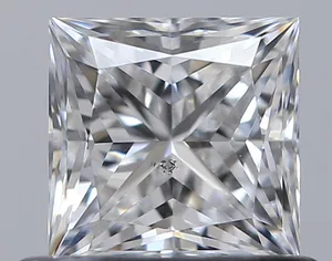 0.61ct PRINCESS E SI1 Natural diamond