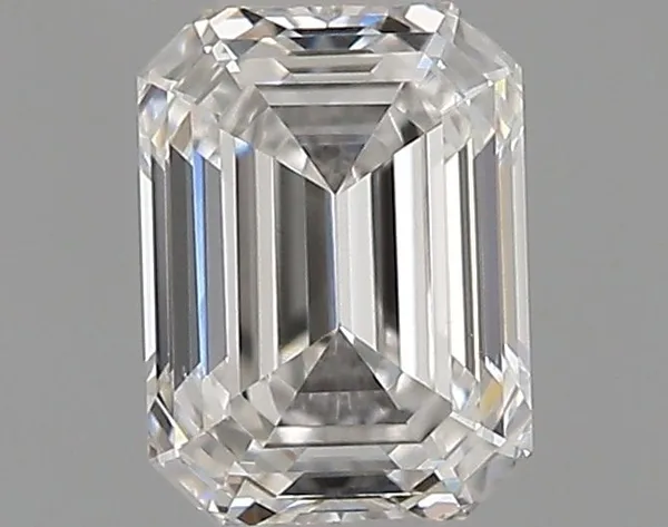 0.4ct EMERALD F VS1 Natural diamond