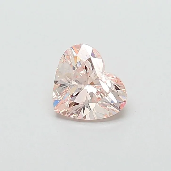 1.50ct HEART Fancy Pink VS2 Coloured Lab diamond