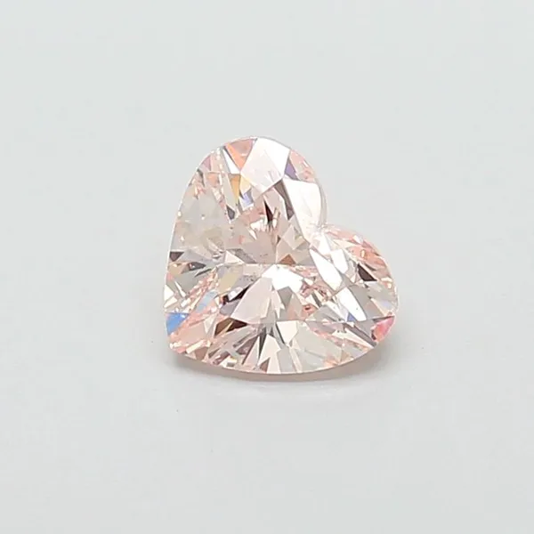1.5ct HEART Fancy Pink VS2 Coloured Lab diamond