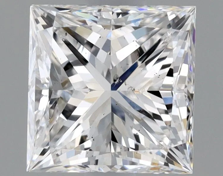 0.70ct PRINCESS D SI1 Natural diamond