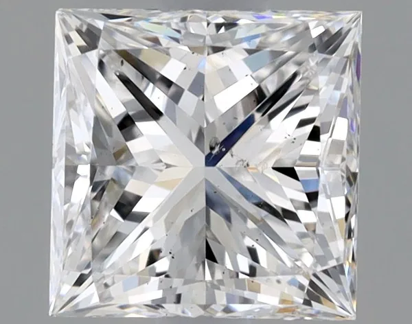 0.7ct PRINCESS D SI1 Natural diamond