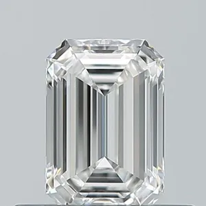 0.5ct EMERALD E VVS1 Natural diamond