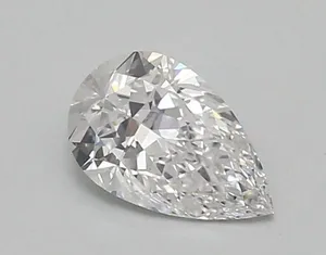 0.86ct PEAR D VVS2 Lab diamond