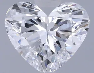 0.87ct HEART D VVS2 Lab diamond