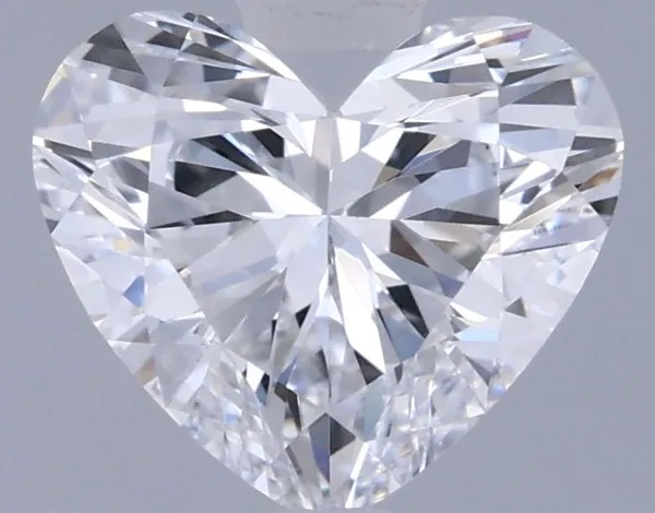 0.87ct HEART D VVS2 Lab diamond