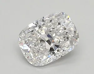 0.88ct CUSHION D VS1 Lab diamond