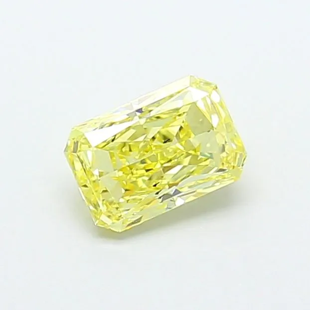1.03ct RADIANT Fancy Intense Yellow SI1 Coloured Lab diamond