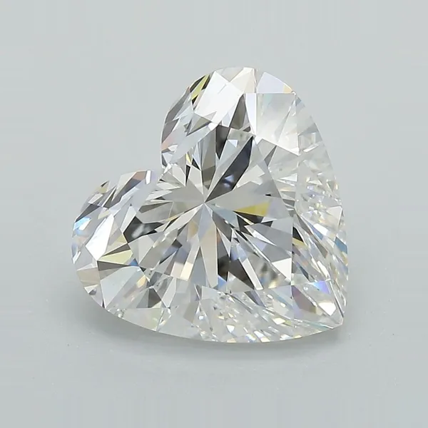1.1ct HEART D VVS2 Lab diamond