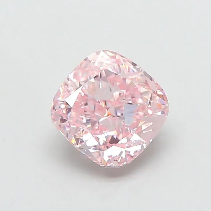 1.35ct CUSHION Fancy Brown Pink VVS2 Coloured Lab diamond